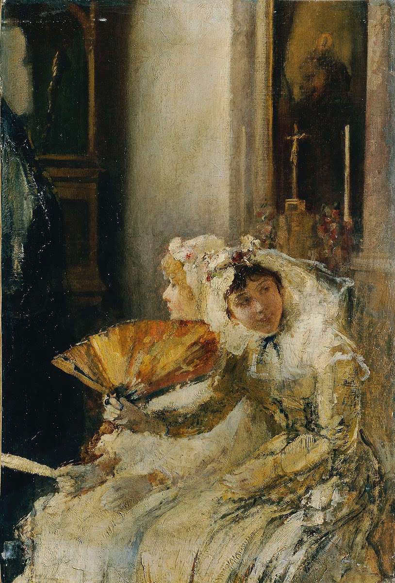 In der Kirche 1890