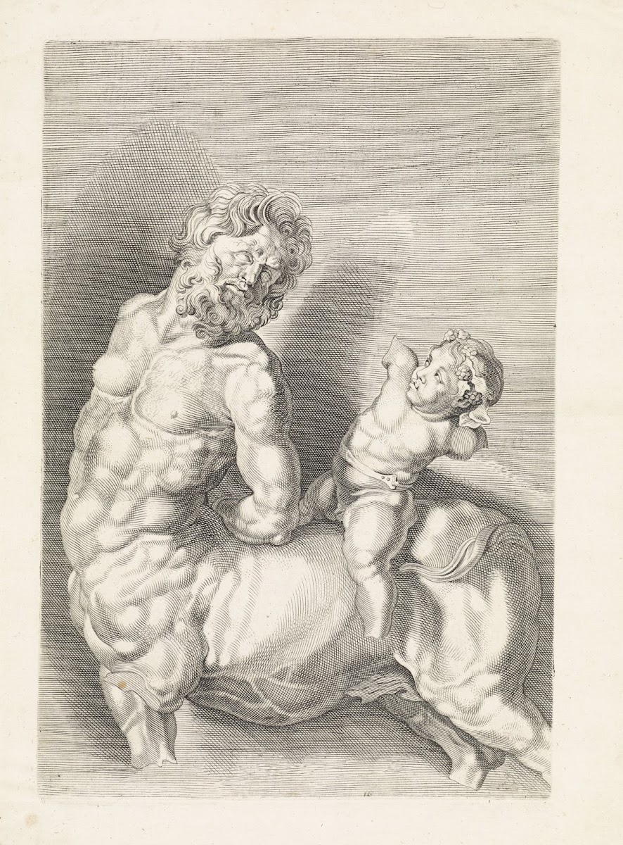 Antique statue The Tamed Centaur 1616   1657