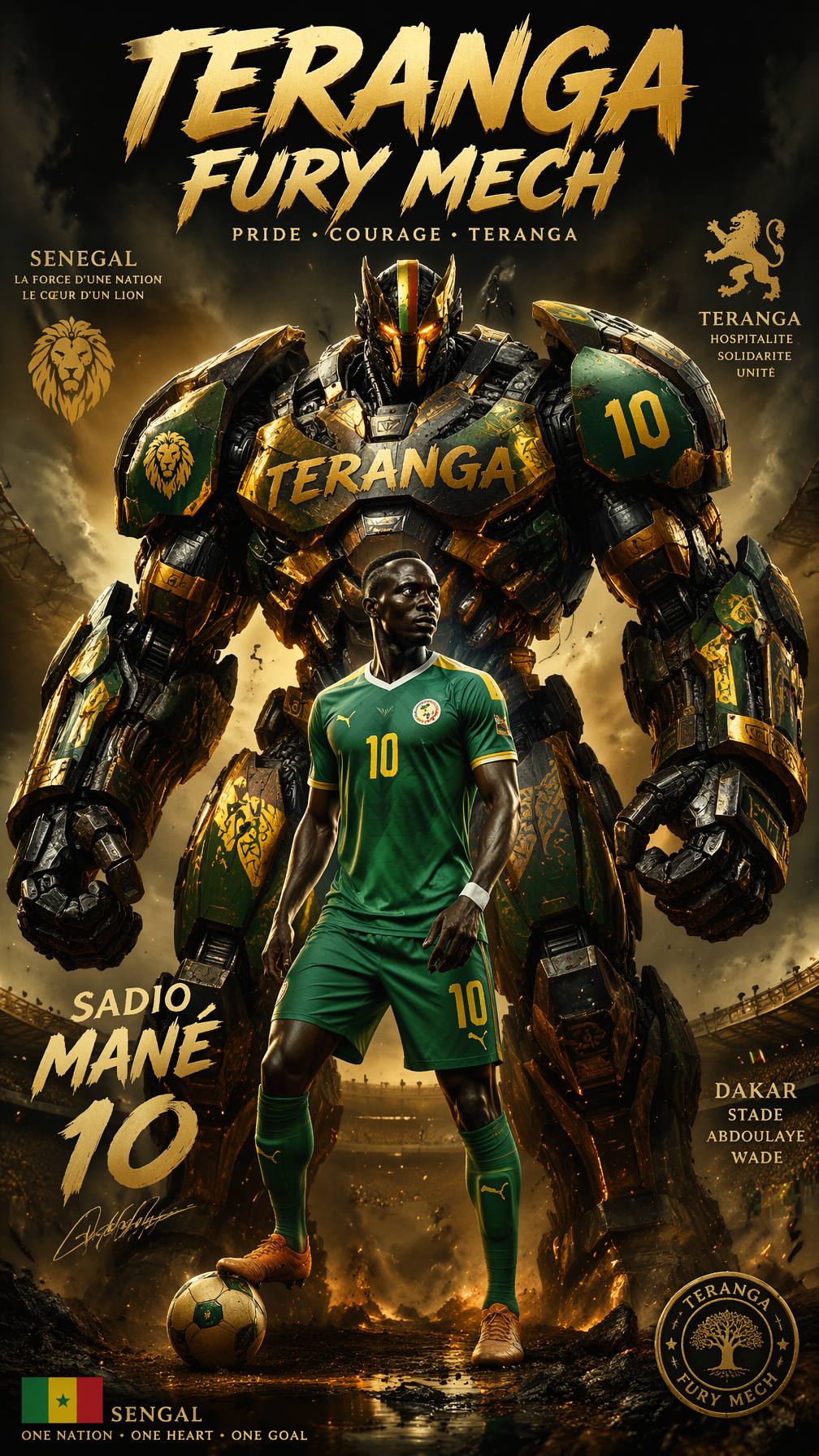 Senegal Sadio Mane Teranga Furia