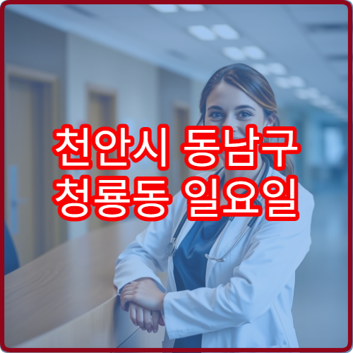 천안시 동남구 청룡동 일요일 신경과 진료 병원 손 저림 증상 상담