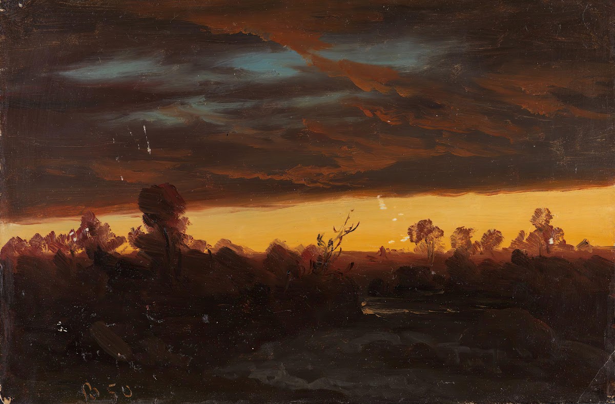 Cloud Study 1850