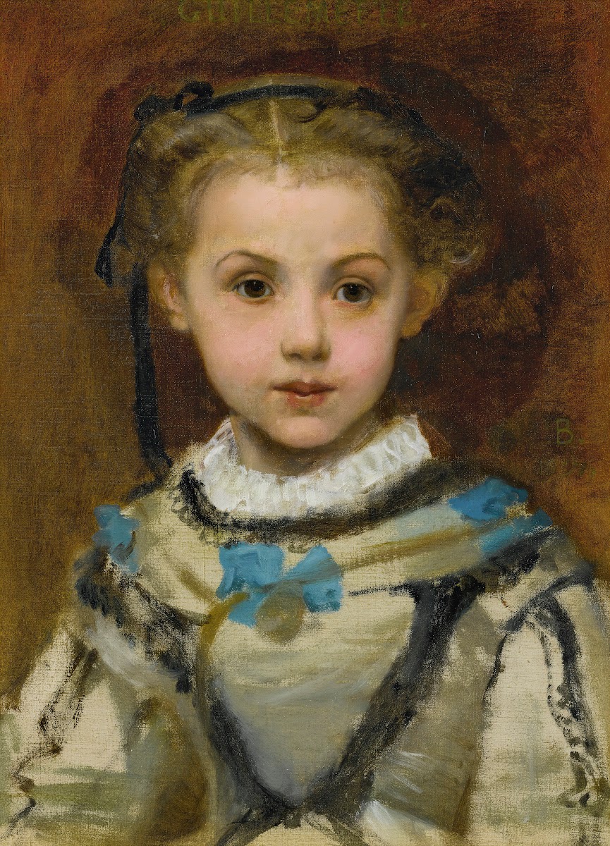 Portrait Of Guillemette De Lareinty 1857