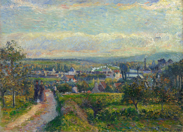 View ofSaint Ouen lAumône 1876