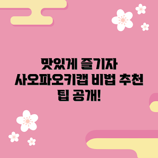 사오파오키캡, 사오파오키캡 추천, 사오파오키캡 맛, 중국 요리, 음식 추천