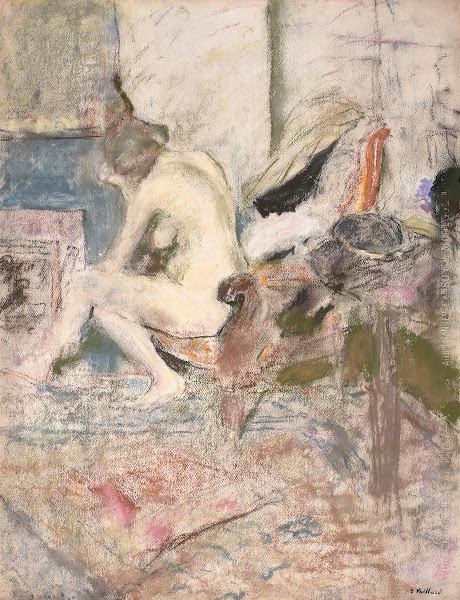 Femme nue près de la cheminée circa 1922 1925