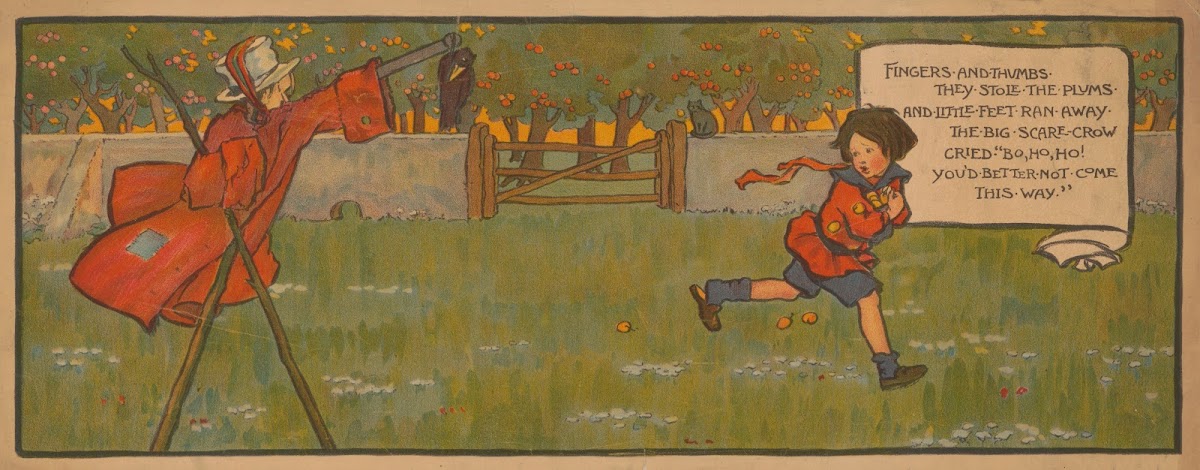 Fingers and thumbs they stole the plums 1911