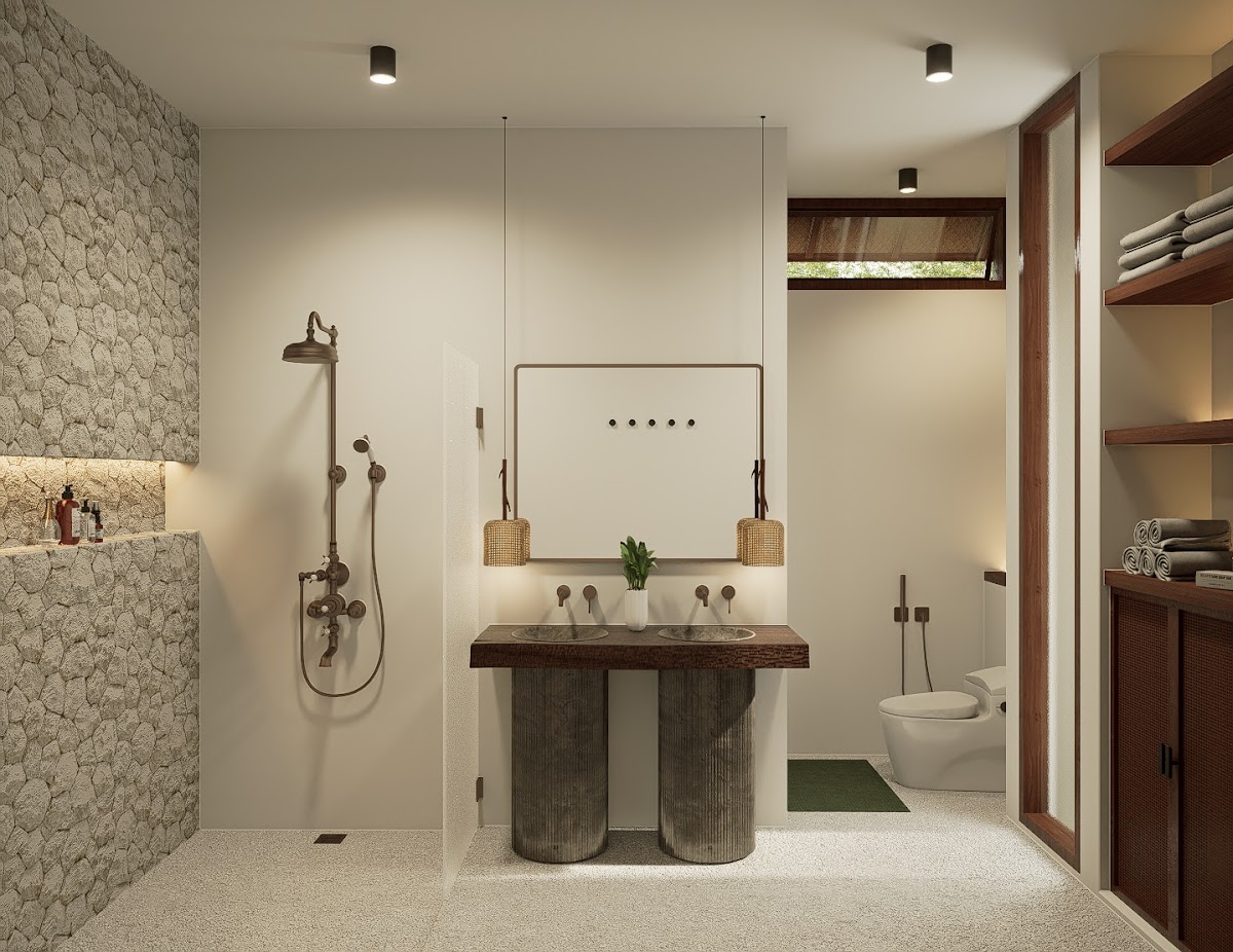 Kuta Lombok Villa render