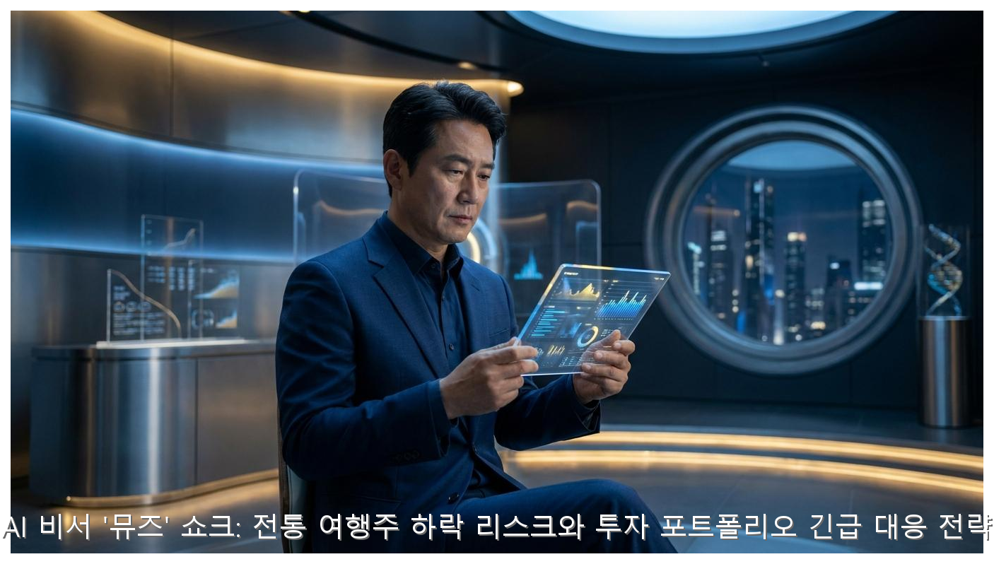 AI 비서 뮤즈 쇼크와 여행주 하락 리스크 대응 전략 핵심 안내 및 분석 인포그래픽 (5)