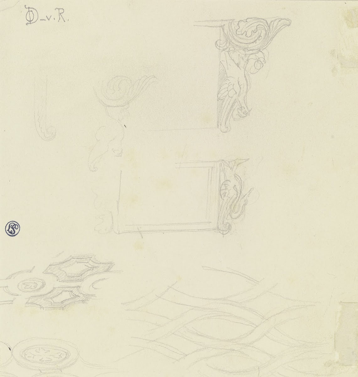 Ornamental designs ca 1854 1856