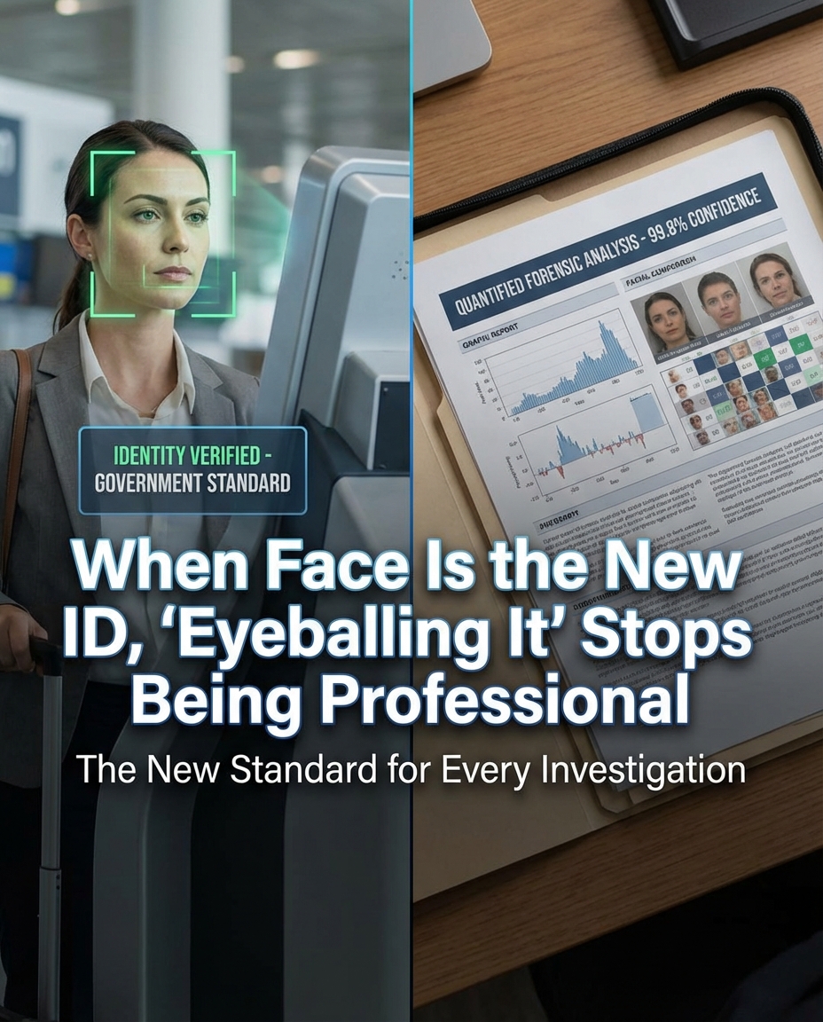 When Face Is the New ID, "Eyeballing It" Stops Being Professional