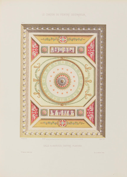 Salle à manger Empire Plafond 1910