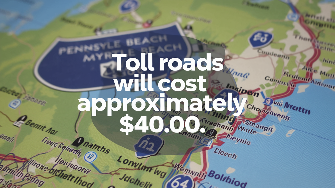 Toll Costs from Pennsylvania to Myrtle Beach: What to Expect