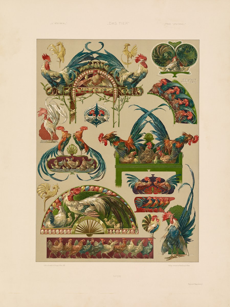 Das Thier in der decorativen Kunst Pl29 1896