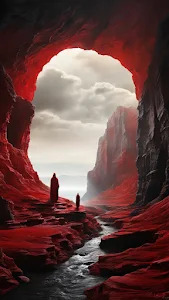 Majestic White Horse in Meadow