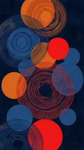 Swirling Blue and Green Fluid Ink Abstract Texture