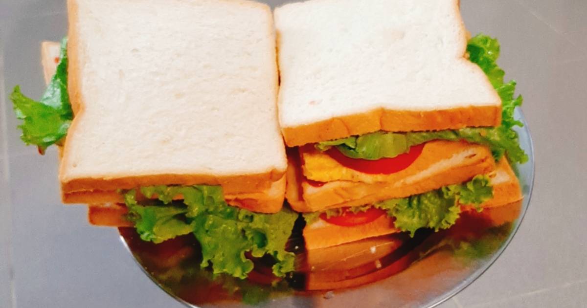 Sandwich Trứng Pate Gan 🥪