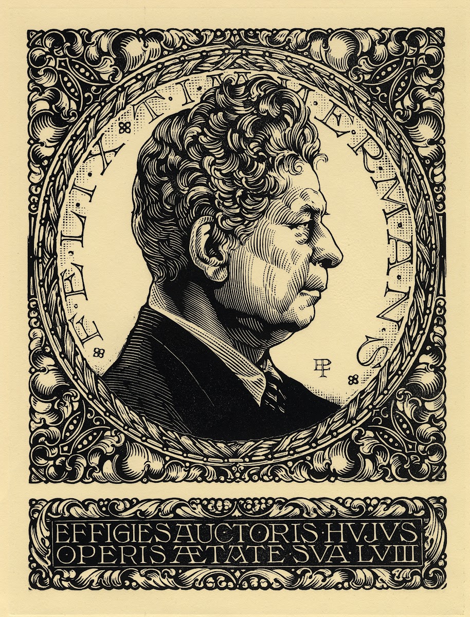 Portrait of Felix Timmermans 58 years old 1944