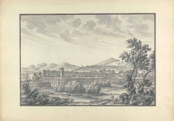 View of Ruins at Tivoli ca 1750