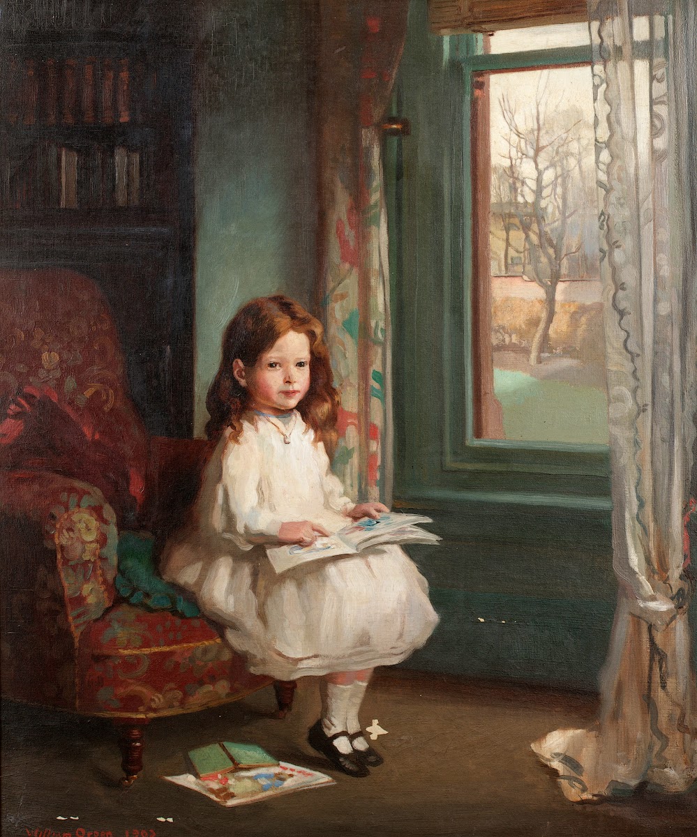 Portrait Of Clara Hughes 1902