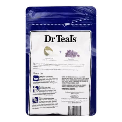 Sales terapéuticas de baño Dr. Teal's™ de 1.3 kg aroma lavanda