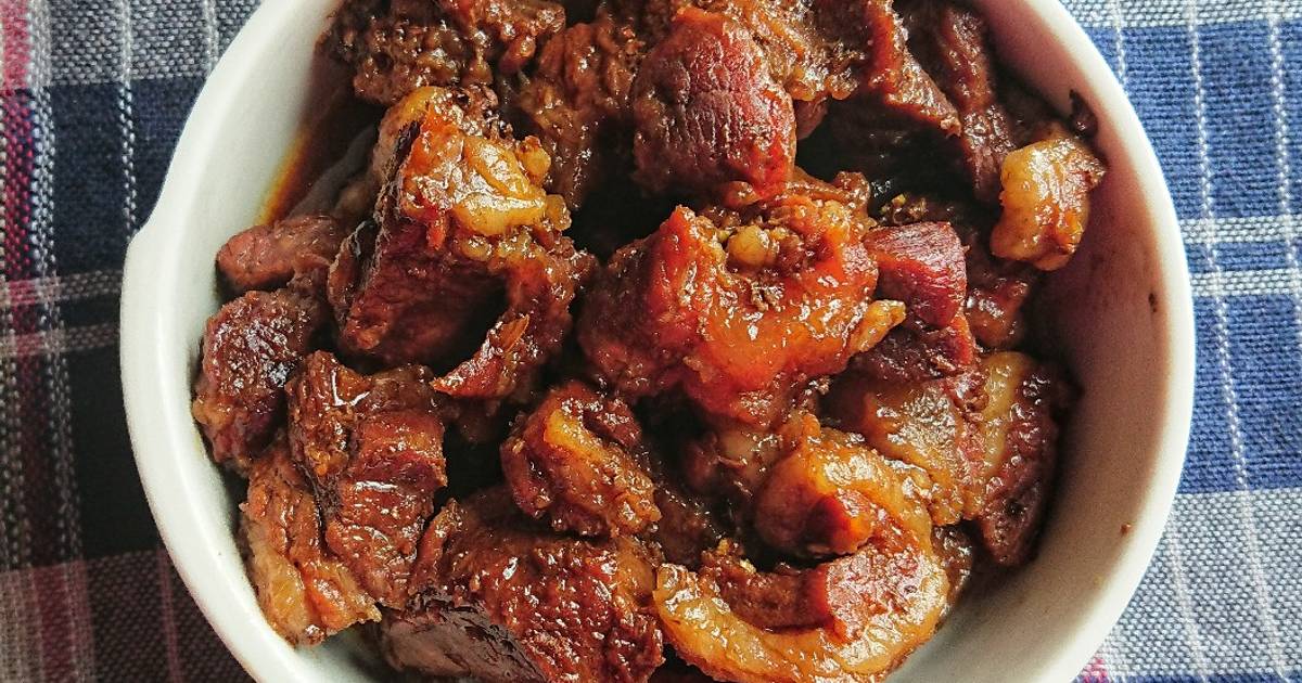 Thịt bò kho mật mía