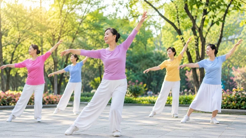 Khiêu vũ dưỡng sinh là sự kết hợp giữa khiêu vũ và vận động thể chất nhẹ nhàng