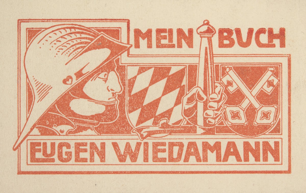 Ekslibris Eugen Wiedamann 1914 1922