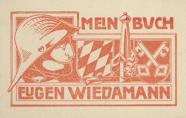 Ekslibris Eugen Wiedamann 1914 1922