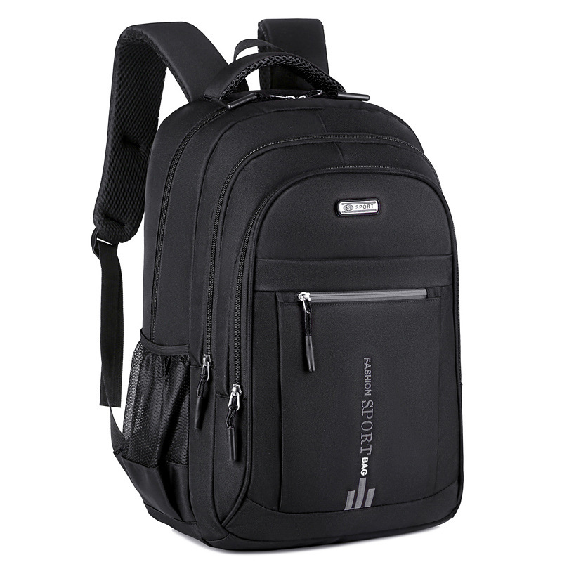 Large nylon backpack, 36–55 L, waterproof and theft-proof