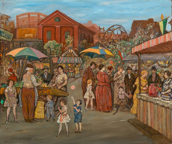 Italians in Jefferson Park 1934