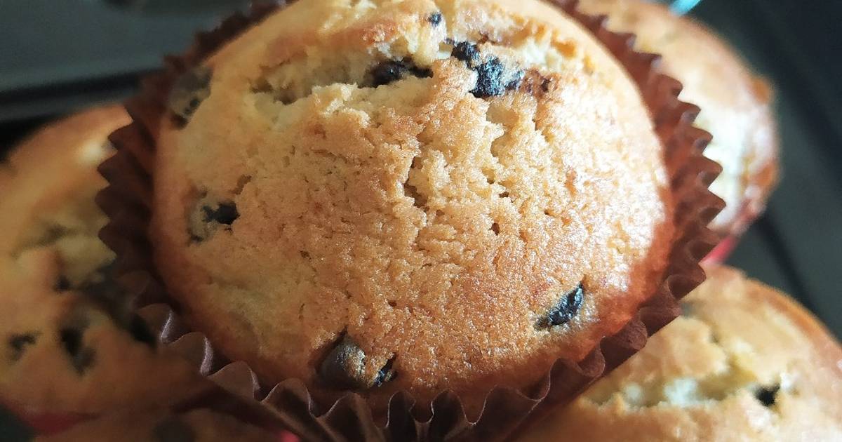 Muffin chuối socola
