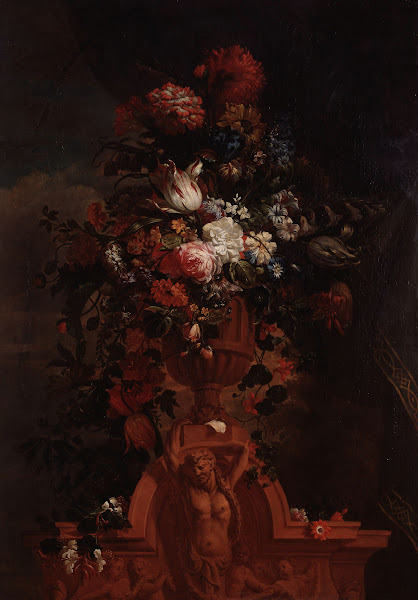 Flower Arrangement with a Telamon 1700   1725