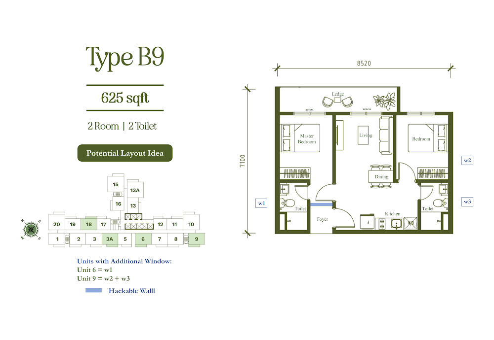 Arte Star floor plan