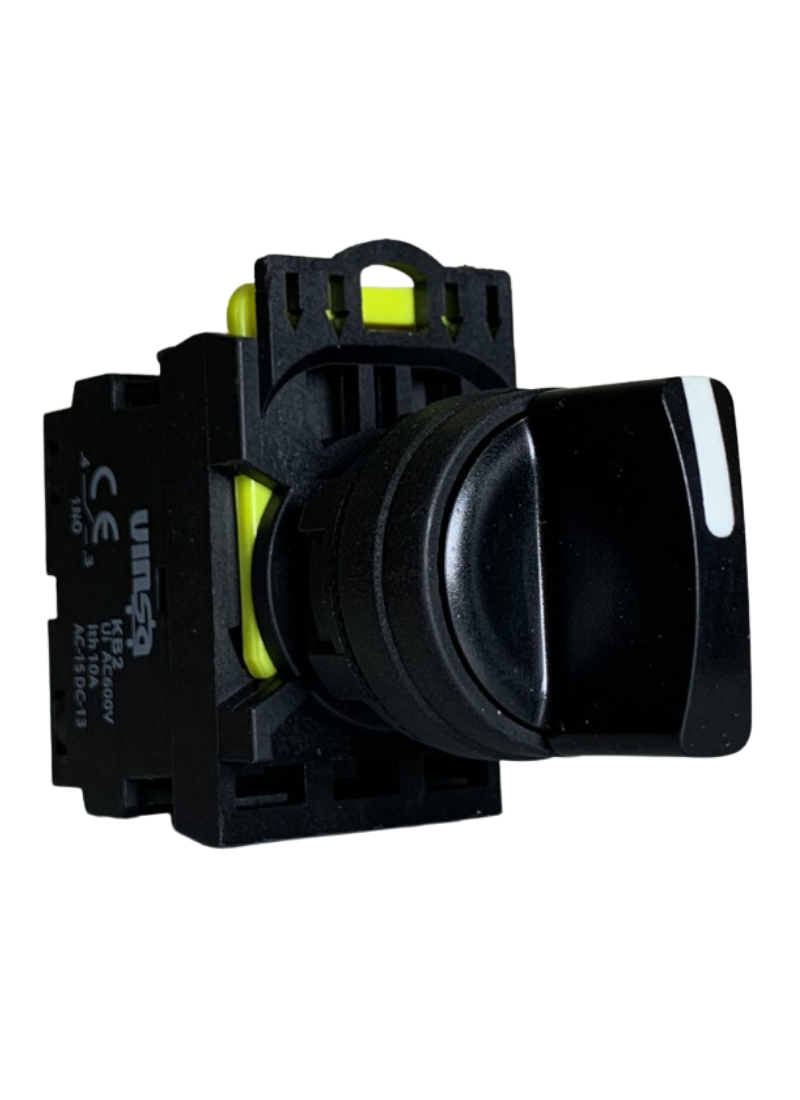 Selector Switches 3 Position Stay Put Black 2N/O