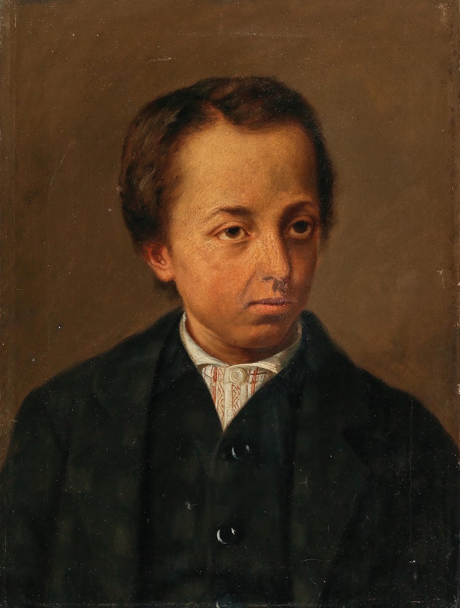 Bildnis des Bruders des Künstlers Eduard c 1885 1886