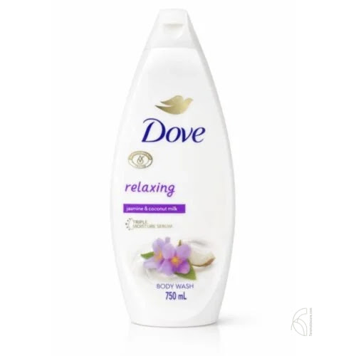 Dove Relaxing Body Wash with Jasmine & Coconut Milk 750ml