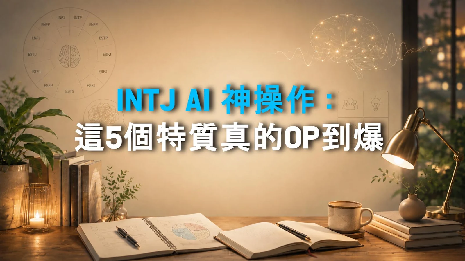 INTJ AI 神操作：這5個特質真的OP到爆