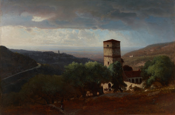 View of Rome from Tivoli 1872