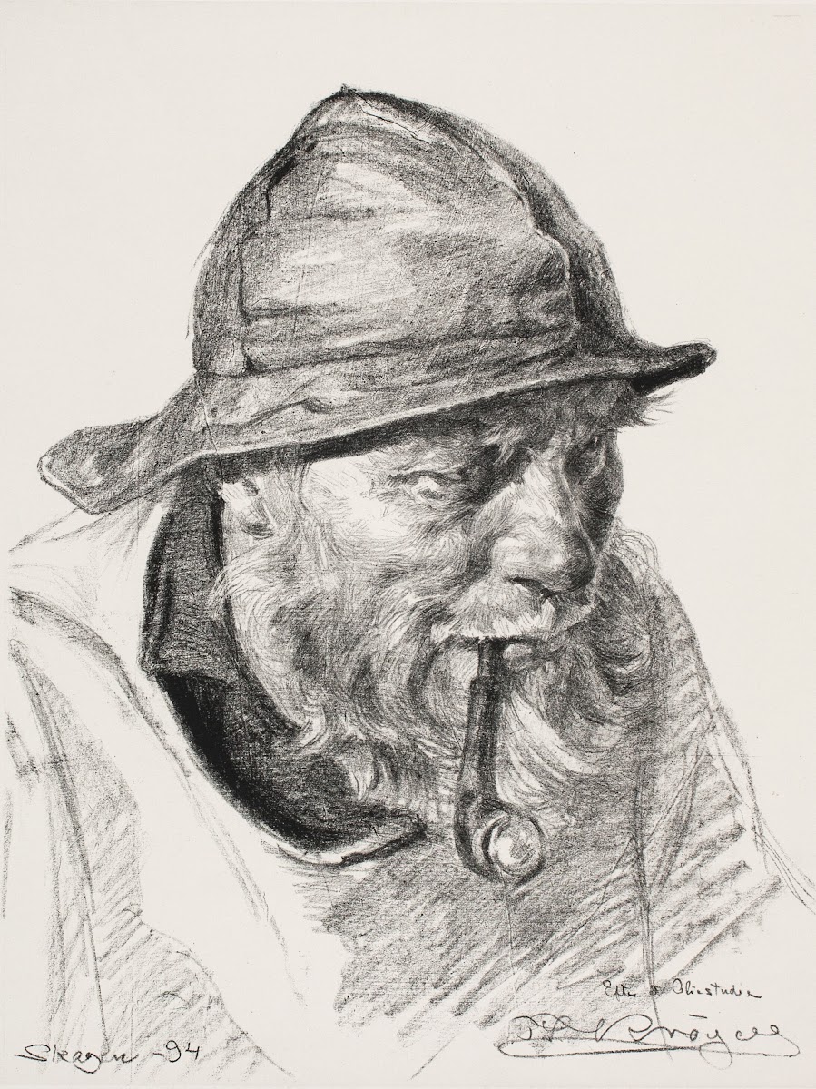 Hoved af en skagensfisker 1893  1894
