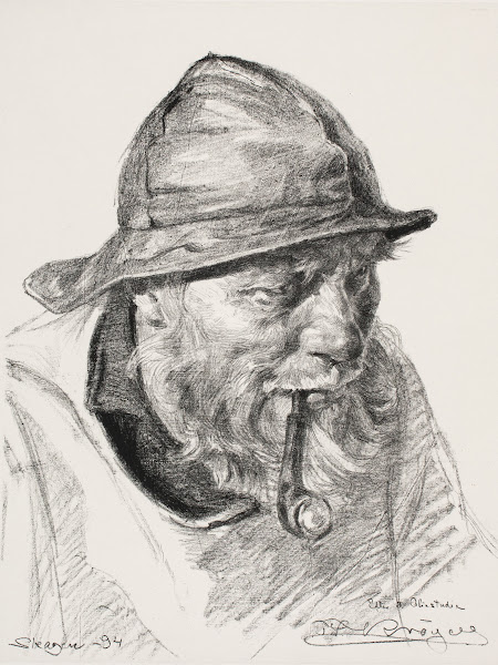 Hoved af en skagensfisker 1893  1894