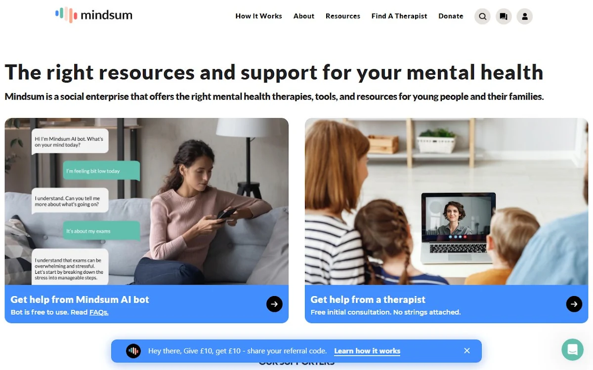 Captura de Mindsum