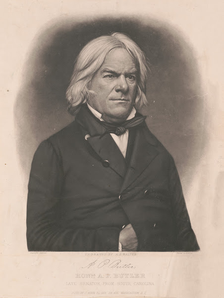 Hon Andrew Pickens Butler late senator from South Carolina 19th century