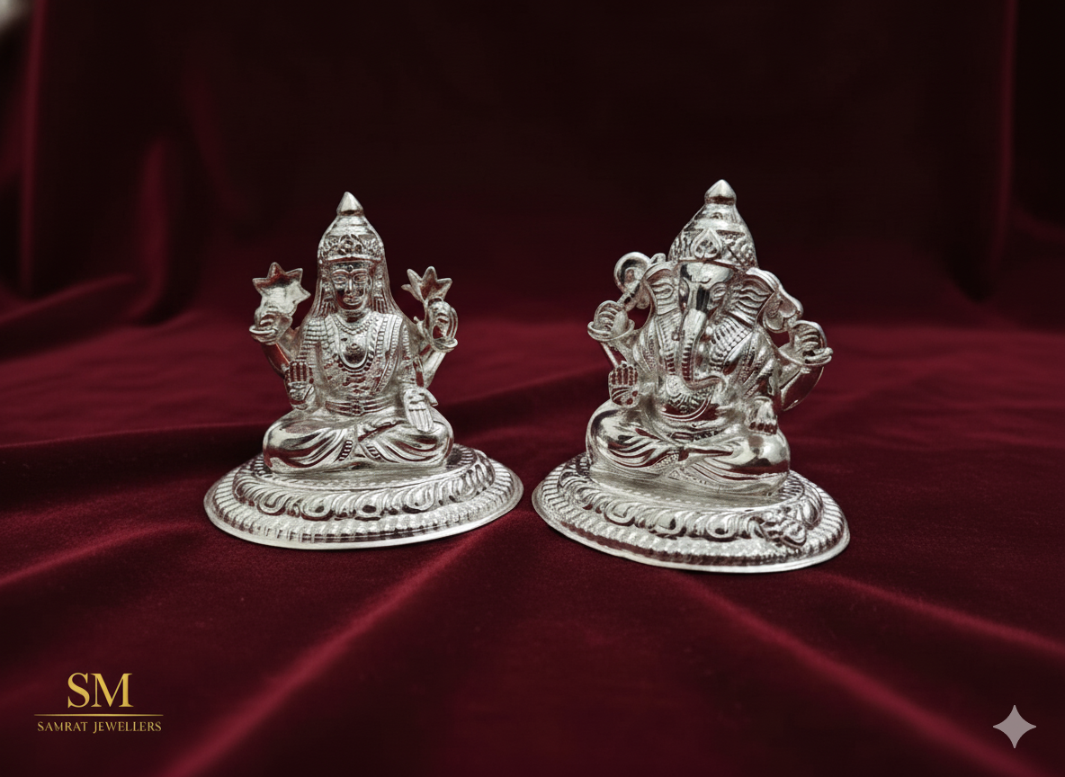 Lakshmi Ganesha Pair(SIZE-Medium)