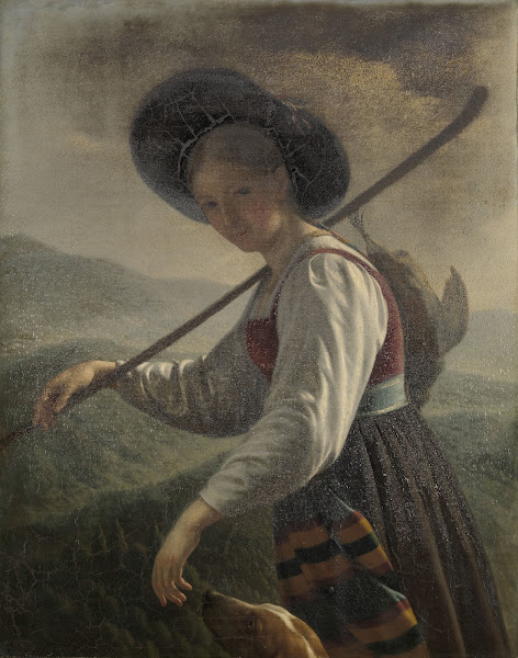 Swiss Peasant Woman 1820   1821