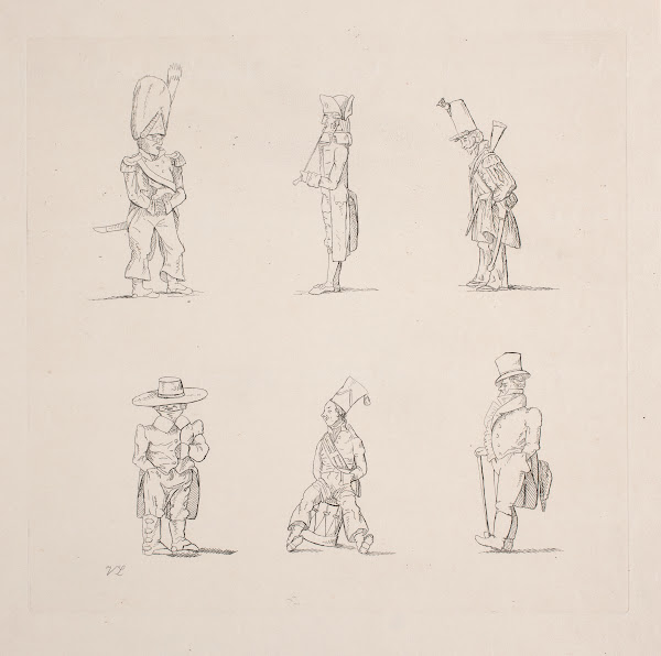 Rejseminder Karrikaturer 1831