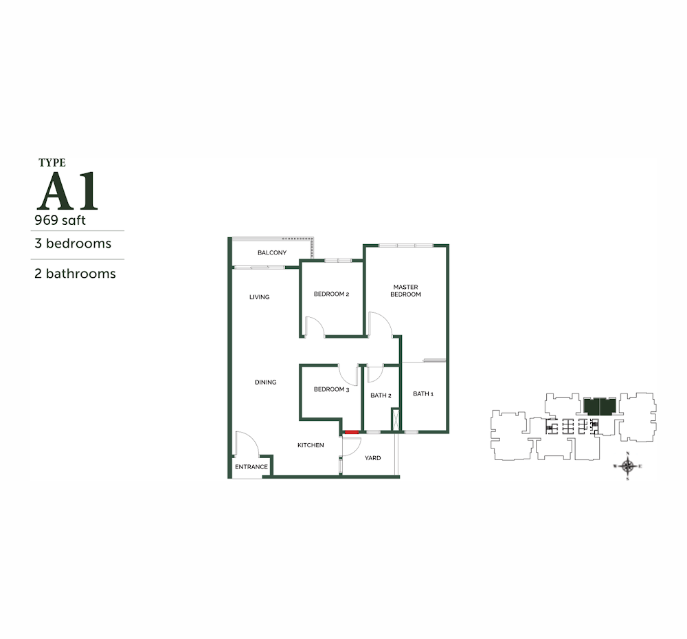 The Goodwood Residence floor plan