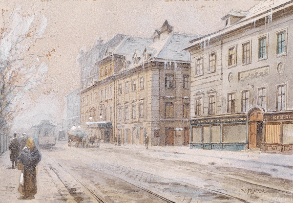 Theater an der Wien im Winter