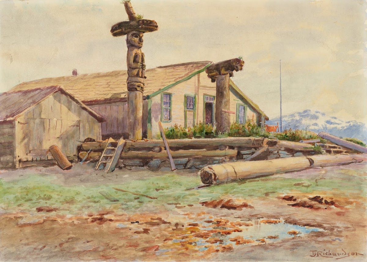 Chiefs House Wrangell 19th century