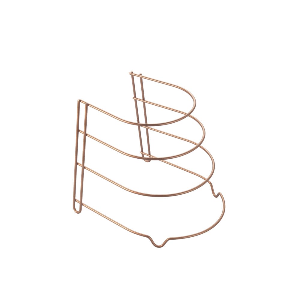 Organizador para sartenes Metaltex™ color cobre