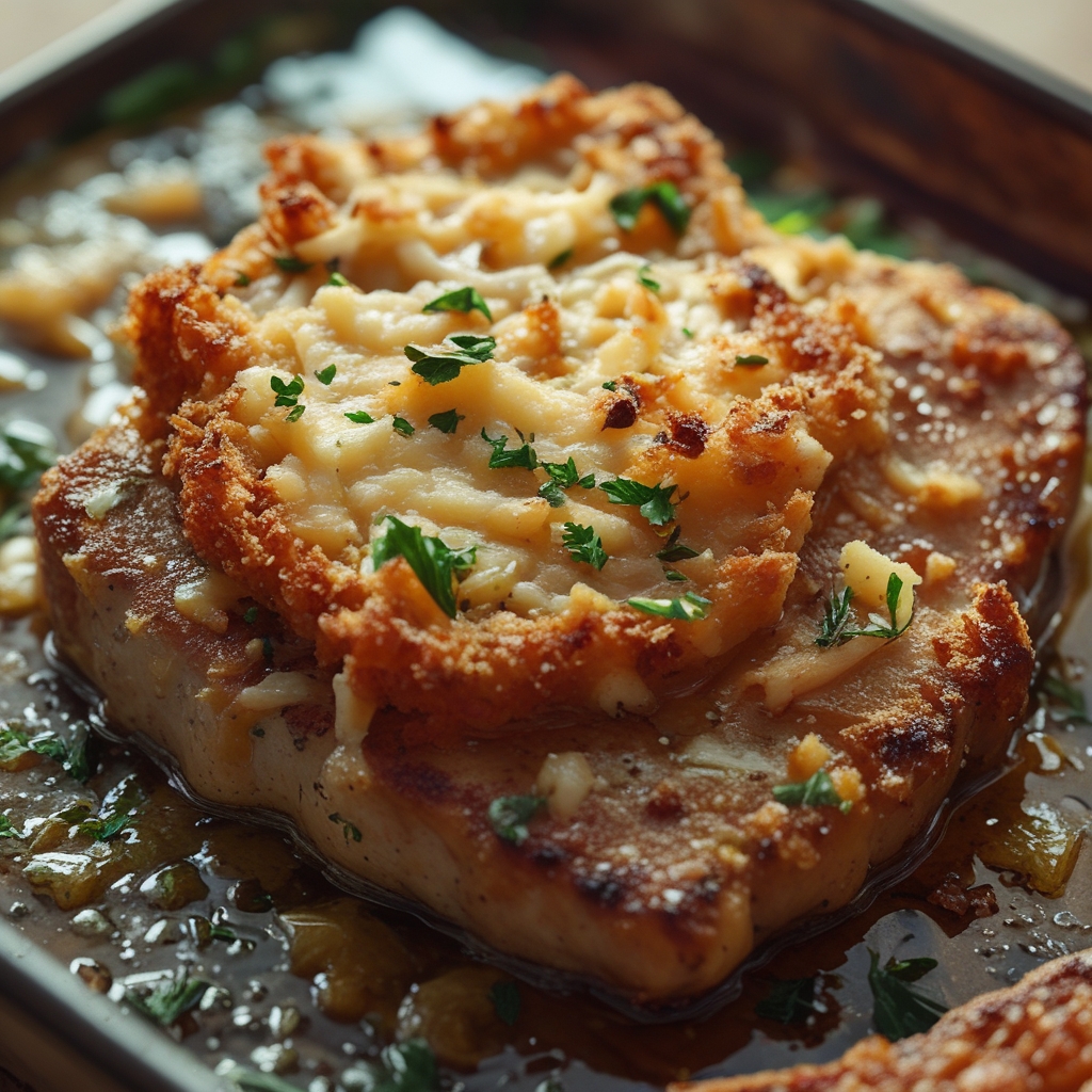 Crispy Parmesan Crusted Pork Chops - Easy Weeknight Dinner Recipe